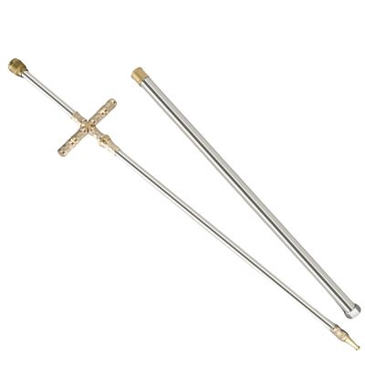 Creative toy accessories Halloween props, manually re-assemble high quality metal Thor weapons! Golden hammer (assemble by yourself upon receipt) (015)