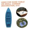 BESPORTBLE Miniature Yacht Model Set 10pcs Collectible Nautical Decor for Ocean Themed Aquarium Dollhouse Beach Display and Playset view 3
