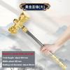 Creative toy accessories Halloween props, manually re-assemble high quality metal Thor weapons! Golden hammer (assemble by yourself upon receipt) (005) view 2