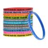 Abaodam 12pcs Silicone Wristband Boys and Girls Bracelet Multiplication Formula Erasable Student Wrist Ornament Decorative Band view 1