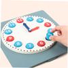 BESPORTBLE Wooden Clock for Montessori Educational Early Learning Teaching Tool for Development Safe Odorless Material view 3