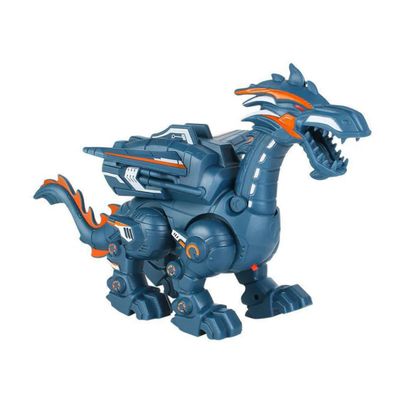LIOOBO Electric Dinosaur Toy Spraying Boys and Girls Sound and Light Mechanical Dragon Toy Material Dinosaur Plaything