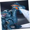 LIOOBO Electric Dinosaur Toy Spraying Boys and Girls Sound and Light Mechanical Dragon Toy Material Dinosaur Plaything view 3
