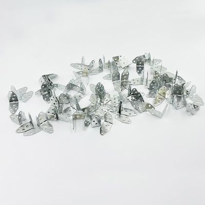 100PCS Model Toy L Shape Angle Iron Fixed Metal Sheet Frame for RC Car Truck Robot DIY Model Toy Building Replacement Parts (Style 1)