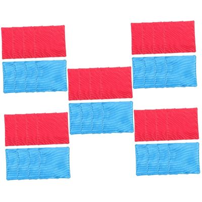 GALPADA 4sets 8pcs Small Bean Bags for Party Games Canvas Tossing for Indoor Outdoor Fun Hand Eye Coordination Training Great for Family Gatherings Birthdays 8pcs*4