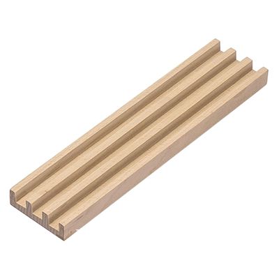 BESPORTBLE Domino Holder Wooden Domino Rack Non Slip Base for Easy Access DIY Accessory for Desktop Games Pine Construction for Organized Play