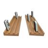 BESPORTBLE Domino Holder Wooden Domino Rack Non Slip Base for Easy Access DIY Accessory for Desktop Games Pine Construction for Organized Play view 2