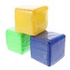 Abaodam 2sets 3pcs Transparent Pocket Dice for DIY Education Learning Games and Creative Play Enhance Learning and Engagement with Fun Versatile Dice for All Ages 3pcs*2 view 2