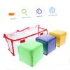 Abaodam 2sets 3pcs Transparent Pocket Dice for DIY Education Learning Games and Creative Play Enhance Learning and Engagement with Fun Versatile Dice for All Ages 3pcs*2 view 3