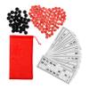 FOYTOKI Wooden Bingo Game Interactive Family Gathering Bingo Cards for Parties Fun Compact Design for Easy Carrying for All Ages and Math Learning Activities view 1