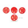FOYTOKI Wooden Bingo Game Interactive Family Gathering Bingo Cards for Parties Fun Compact Design for Easy Carrying for All Ages and Math Learning Activities view 2