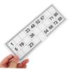 FOYTOKI Wooden Bingo Game Interactive Family Gathering Bingo Cards for Parties Fun Compact Design for Easy Carrying for All Ages and Math Learning Activities view 3