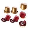 VANZACK 4 Sets Dice Cups with Gaming Dices Sturdy Design for Ktv Parties Fun Board Game Accessories Present for Family and Friends view 4