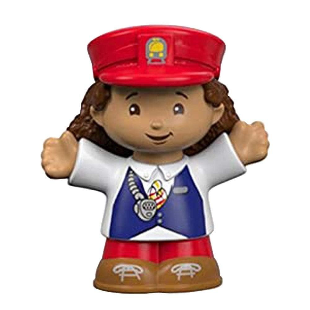 Fisher-Price Replacement Part Little People Friendly Passengers Train Playset FPM58 and DYP25 - Replacement Conductor Kathy Figure