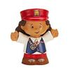 Fisher-Price Replacement Part Little People Friendly Passengers Train Playset FPM58 and DYP25 - Replacement Conductor Kathy Figure view 2