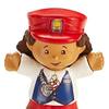 Fisher-Price Replacement Part Little People Friendly Passengers Train Playset FPM58 and DYP25 - Replacement Conductor Kathy Figure view 4