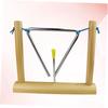 BESPORTBLE Triangle Bell Toy Boys and Girls Music Instrument Early Ed Teaching Tool Safe for Boys Girls Hand-Eye Coordination view 3