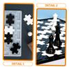Angoily 1set Chess DIY Molds Molds for Chess Pieces for Family Game Nights DIY Projects view 3