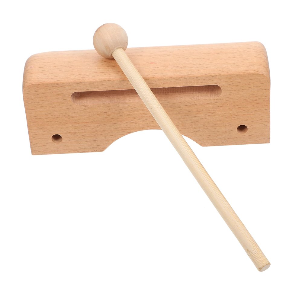 BESPORTBLE High and Low Tone Musical Plaything Musical for Rhythm Percussion Instrument Instrument Music Rhythm Block Musical Instrument Musical Wood