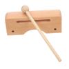 BESPORTBLE High and Low Tone Musical Plaything Musical for Rhythm Percussion Instrument Instrument Music Rhythm Block Musical Instrument Musical Wood view 1