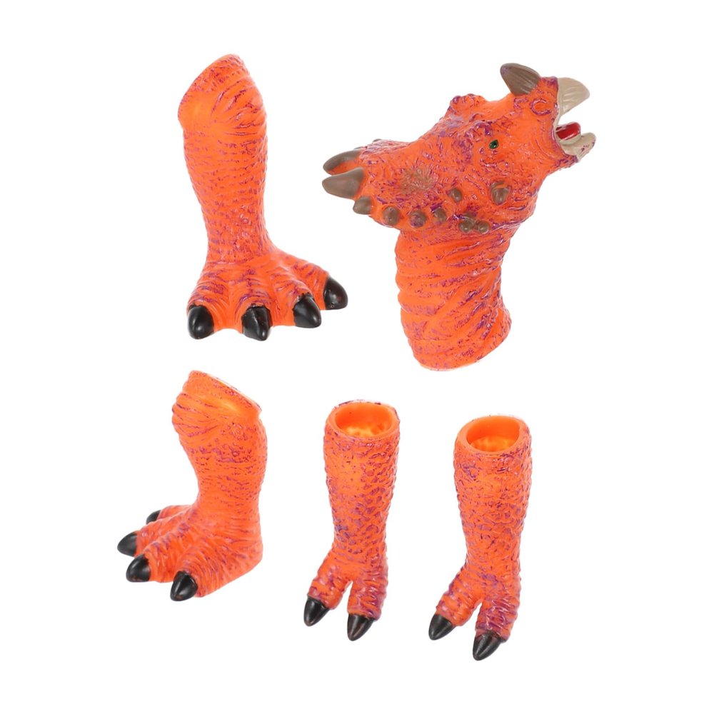 BESPORTBLE 1 Set Dinosaur Hand Puppet for Interactive Performance Gloves for Imagination and Coordination Development Dinosaur Present for Parties and Education