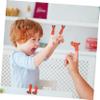 BESPORTBLE 1 Set Dinosaur Hand Puppet for Interactive Performance Gloves for Imagination and Coordination Development Dinosaur Present for Parties and Education view 4