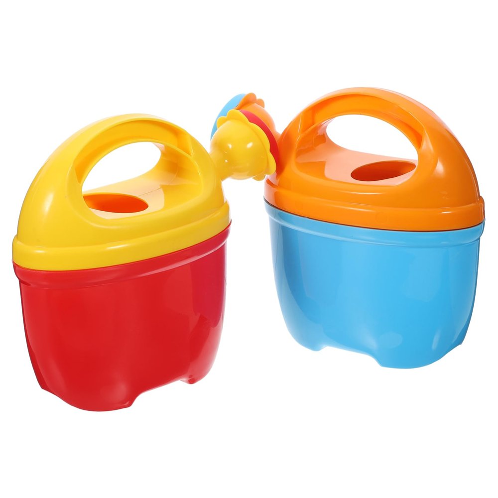 Kisangel 2Pcs Indoor Garden Watering Pot Plaything for Lightweight Sturdy Watering Can for Summer Play and Pool Activities Birthday Present for Boys