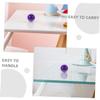 WEKAMOS 20pcs Colorful Bingo Plastic Hollow Raffle for Classroom Activities Group Games and Party Supplies Fun and Engaging Game Tokens view 3