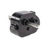 jnxwenu for MN 1/12 MN82 LC79 MN78 MN168 MN99sV2RC Car Metal Medium Wave Box Gear Cover Upgrade Gearbox Frame Medium Wave Box Assembly(Black) view 1