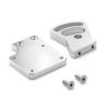 Brushless Conversion Motor Holder Motor Mount Bracket Seat for Tra-xxas for Re-vo 2.5/3.3 for E-Revo RC Car Upgrade Parts(Silver) view 3