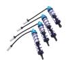 4PCS RC Set Oil Front Rear Damper Simulate Metal for 1/8 RC Car Crawler Upgrade Performance Install Quality Aluminum Alloy Material (Blue) view 3
