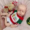 12-Inch Full Body Silicone Reborn Baby Doll  Realistic Newborn Girl with Hand-Painted Details, Ideal for Kids' Playtime, Collectors view 1