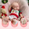 12-Inch Full Body Silicone Reborn Baby Doll  Realistic Newborn Girl with Hand-Painted Details, Ideal for Kids' Playtime, Collectors view 2