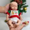 12-Inch Full Body Silicone Reborn Baby Doll  Realistic Newborn Girl with Hand-Painted Details, Ideal for Kids' Playtime, Collectors view 4