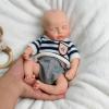 12-Inch Full Body Silicone Reborn Baby Doll  Realistic Newborn Twins with Hand-Painted Details, Ideal for Kids' Playtime, Collectors view 4