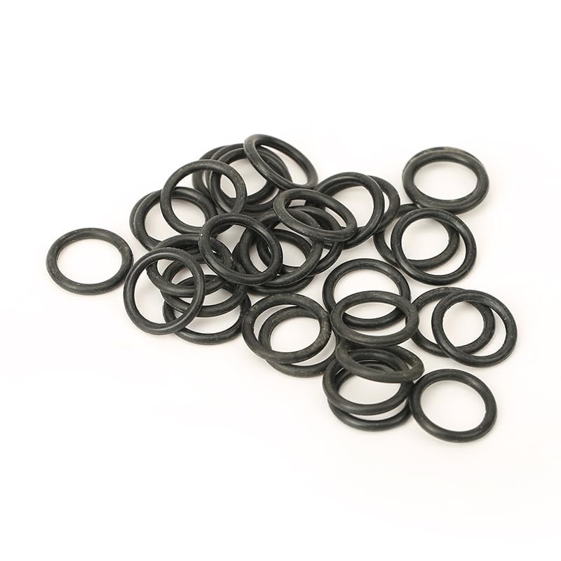 30PCS Rubber O Rings 2204 2206 2305 brushless Motor Propeller Protector Fixed Ring for RC 3D F3P Airplane Parts(Balck 30pcs)