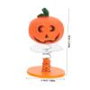 WHAMVOX 5pcs Halloween Spring Jump Cartoon Bouncing Pumpkin Figures Fun Party Favors for Lightweight and Portable Safe Edges for Halloween Celebrations view 2