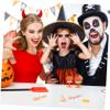 WHAMVOX 5pcs Halloween Spring Jump Cartoon Bouncing Pumpkin Figures Fun Party Favors for Lightweight and Portable Safe Edges for Halloween Celebrations view 4