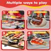 40 PCS Kitchen Toys for Toddlers, Kids Grill Playset with Smoke Sound & Light, Kids Cooking Set, Play Grill Set BBQ Toys, Christmas Birthday Gift for Toddlers Boys Girls 3-8 view 4
