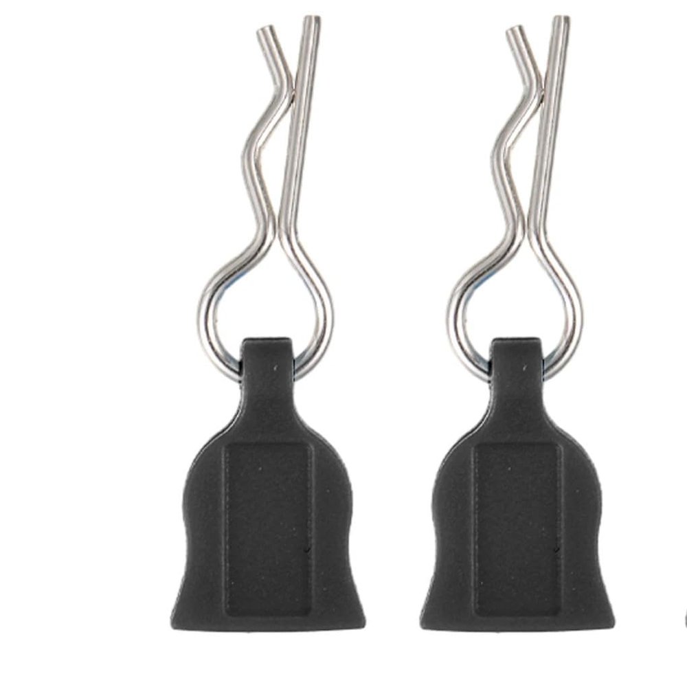 4/12pcs Metal R-Type Car Shell Body Fixed Clips Pin with Tab for Axial SCX10 TRX-4 MJX 1/10 1/14 1/8 RC Car Parts(1 8 12PCS)