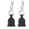 4/12pcs Metal R-Type Car Shell Body Fixed Clips Pin with Tab for Axial SCX10 TRX-4 MJX 1/10 1/14 1/8 RC Car Parts(1 8 12PCS) view 1