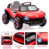 Ride On Car, Licensed Volkswagen Beetle Electric Toy Car for Kids,Toddler Electric Vehicle with Parental Remote,Lights, USB, Horn, Music, 4 Wheeler for Boy Girl Gift(Red) view 2