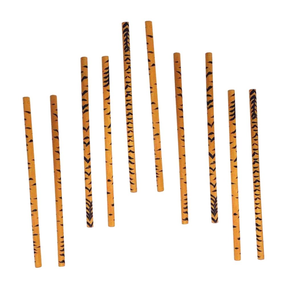 Angoily 10pcs Cute Animal Design Wooden Pencils Boys and Girls Writing Drawing Pencils Lightweight Erasable School Stationery