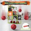 Arcade Basketball Game Set with Electronic Scoreboard&LED Light: Boy Toys Basketball Hoop Indoor Outdoor with 4 Balls & Air Pump Sports Carnival Games Christmas Birthday Gifts for Kids 3-12 Years Old view 3