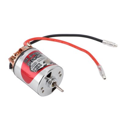 540 RC Car Brushed Motor, High Torsion Electric Motor Replacement for 1/10 RC Car, Power Speed Upgrade Motor with Stainless Steel (22T)