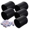 Abaodam 5 Sets Plastic Dice Cup Shaker with Dice Mini Shaker Cups for Party Games Indoor Entertainment and Table Games Compact and Portable view 1