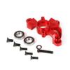 FLMLF CNC Metal Clutch Tripod Clutch Bell Mount for 1/5 HPI ROFUN BAHA KM Rovan Baja 5b 5t 5sc Rc Car Parts (Red) view 1