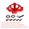 FLMLF CNC Metal Clutch Tripod Clutch Bell Mount for 1/5 HPI ROFUN BAHA KM Rovan Baja 5b 5t 5sc Rc Car Parts (Red) view 2