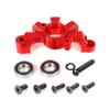 FLMLF CNC Metal Clutch Tripod Clutch Bell Mount for 1/5 HPI ROFUN BAHA KM Rovan Baja 5b 5t 5sc Rc Car Parts (Red) view 3