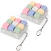 2 Pcs Keyboard Fidget Toy, Loud Clicker Keyboard Keychain, 9 Keys Keyboard Fidget for Adult to Relife Stress Pass Time view 1